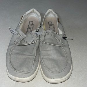 Heydude chambray light grey